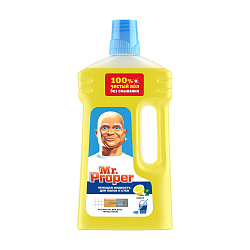 Средство для мытья полов Mr. Proper Лимон 1л