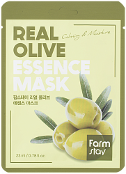 Тканевая маска для лица FarmStay с экстрактом оливы