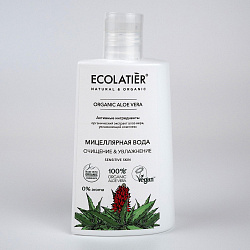 Мицеллярная вода Ecolatier Green Aloe Vera Очищение и увлажнение 250мл