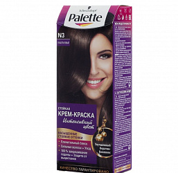 Краска-крем для волос PALETTE ICC N3 Каштановый