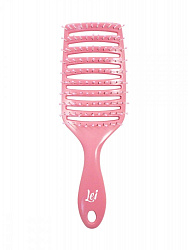 Расчёска Lei вентиляционная, двусторонняя: розовая