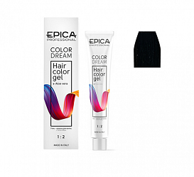 Гель-краска для волос Epica 4.77 шатен шоколадный интенсивный