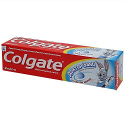 Зубная паста детская COLGATE Доктор заяц вкус жвачки 50мл