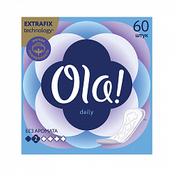 Ежедневные прокладки Ola! Daily 60шт