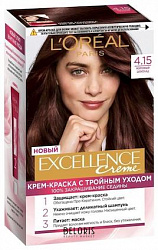 Краска для волос L'Oreal Paris Excellence Creme 4.15 Морозный шоколад