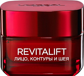 Крем для лица LOREAL Revitalift для контура лица и шеи 50мл