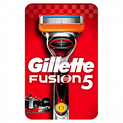 Станок бритвенный мужской Gillette Fusion Power Red+1 кассета
