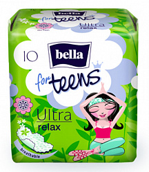 Прокладки BELLA For Teens Ultra Relax 10шт