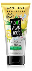 Пенка для умывания EVELINE I love vegan food глубоко очищающая 150мл