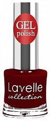 Лак для ногтей Lavelle 10мл Gel Polish тон 18 бордово-красный