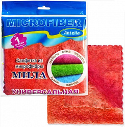 Салфетка для уборки из микрофибры Antella Мила 30х30см