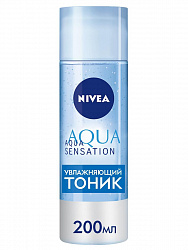 Тоник для лица Nivea Aqua Sensation увлажняющий 200мл