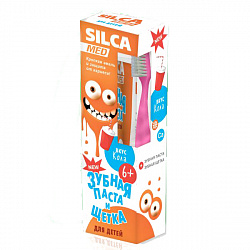 Набор подарочный Silca Med (зубная паста + зубная щетка)
