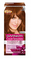 Краска для волос GARNIER Роскошь цвета 6.45 Янтарный темно-рыжий
