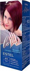 Краска-крем для волос ESTEL Love 6/5 Бордо