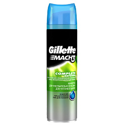 Гель для бритья Gillette TGS Pure and Sensitive Гипоаллергенный без отдушек и красителей 200мл