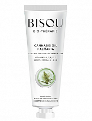 Крем для рук Bisou Cannabis Oil & Palmaria Осветление и увлажнение 60 мл