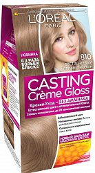 Краска для волос L'Oreal Paris Casting Creme Gloss 810 810 Перламутровый русый