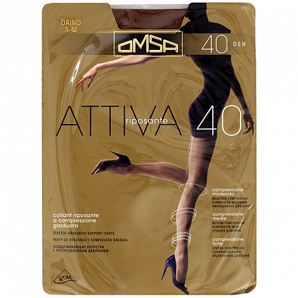 Колготки Omsa Attiva Daino 3 40den