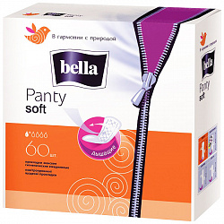 Ежедневные прокладки BELLA Panty Soft 60шт