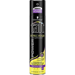 Лак для волос TAFT Power Экспресс-Укладка мегафиксация 225мл
