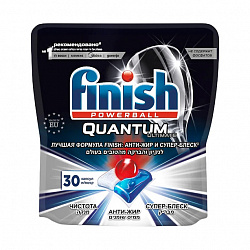 Таблетки для посудомоечных машин Finish Quantum Ultimate 30шт
