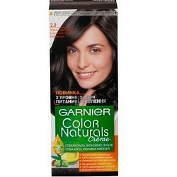 Крем-Краска для волос GARNIER Color Naturals 2.0 Элегантный черный