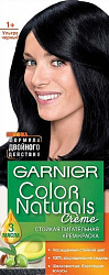 Крем-Краска для волос GARNIER Color Naturals 1+ Ультра чёрный