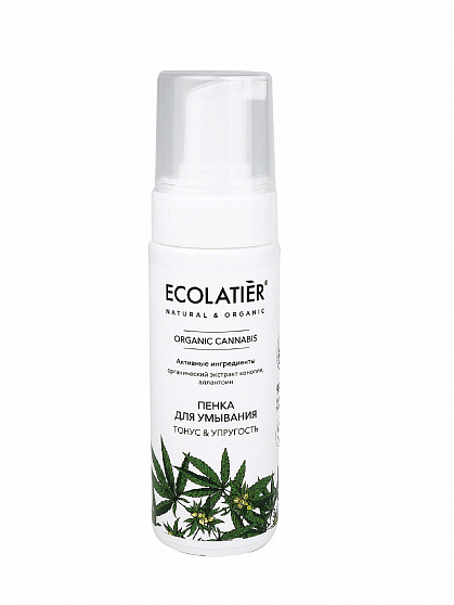 Пенка для умывания Ecolatier Green Cannabis 150мл