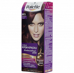 Краска-крем для волос PALETTE ICC RF3 Красный гранат