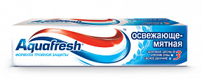 Зубная паста AQUAFRESH Освежающе-мятная 50мл