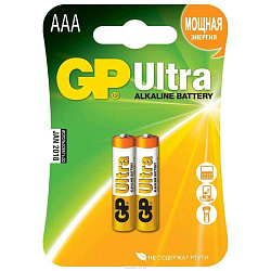 Батарейки GP Ultra Alkaline 24А AAA 2шт