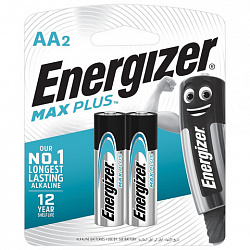 Батарейка ENERGIZER Max Plus AA BP2