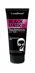 Маска-пленка для лица Compliment Black Mask Co-Enzymes 80мл
